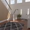 Ekena Millwork 94H x 3/8T Adjustable Wood Slat Wall Panel Kit w/ 3W Slats, Hickory contains 15 Slats SWW60X94X0375HI - alternate 8